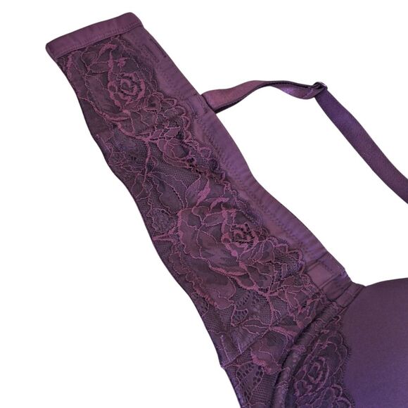 Torrid Curve Bombshell Everyday Strapless Push-Up Bra Convertible 46DD Purple - Picture 13 of 16